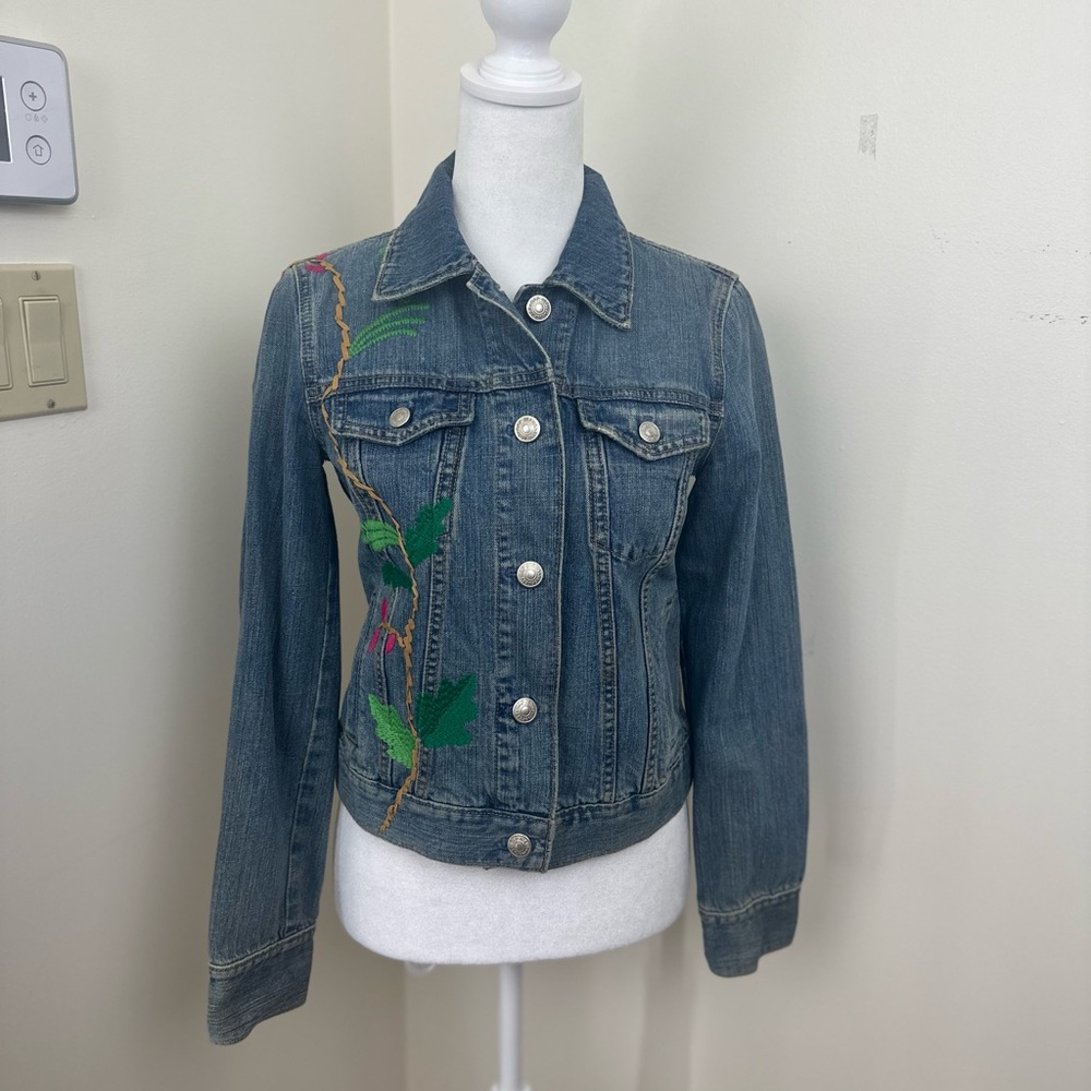 Embroidered Denim Jacket